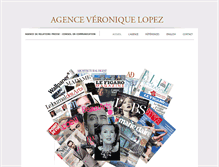 Tablet Screenshot of agencelopez.com